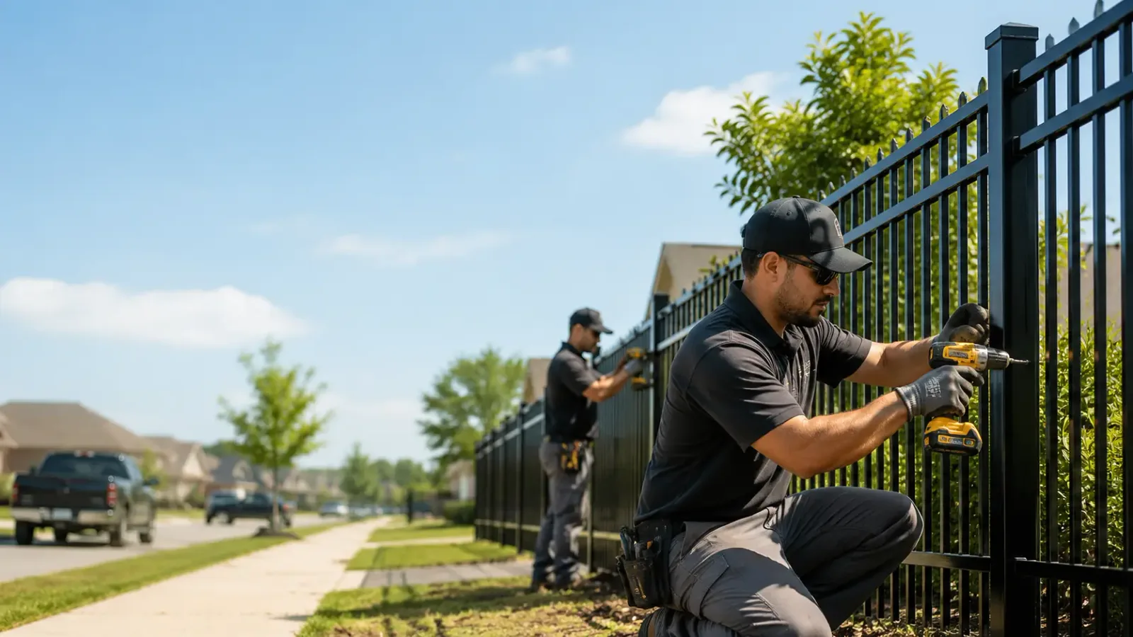 Metal Fence Installation in Yale, IA